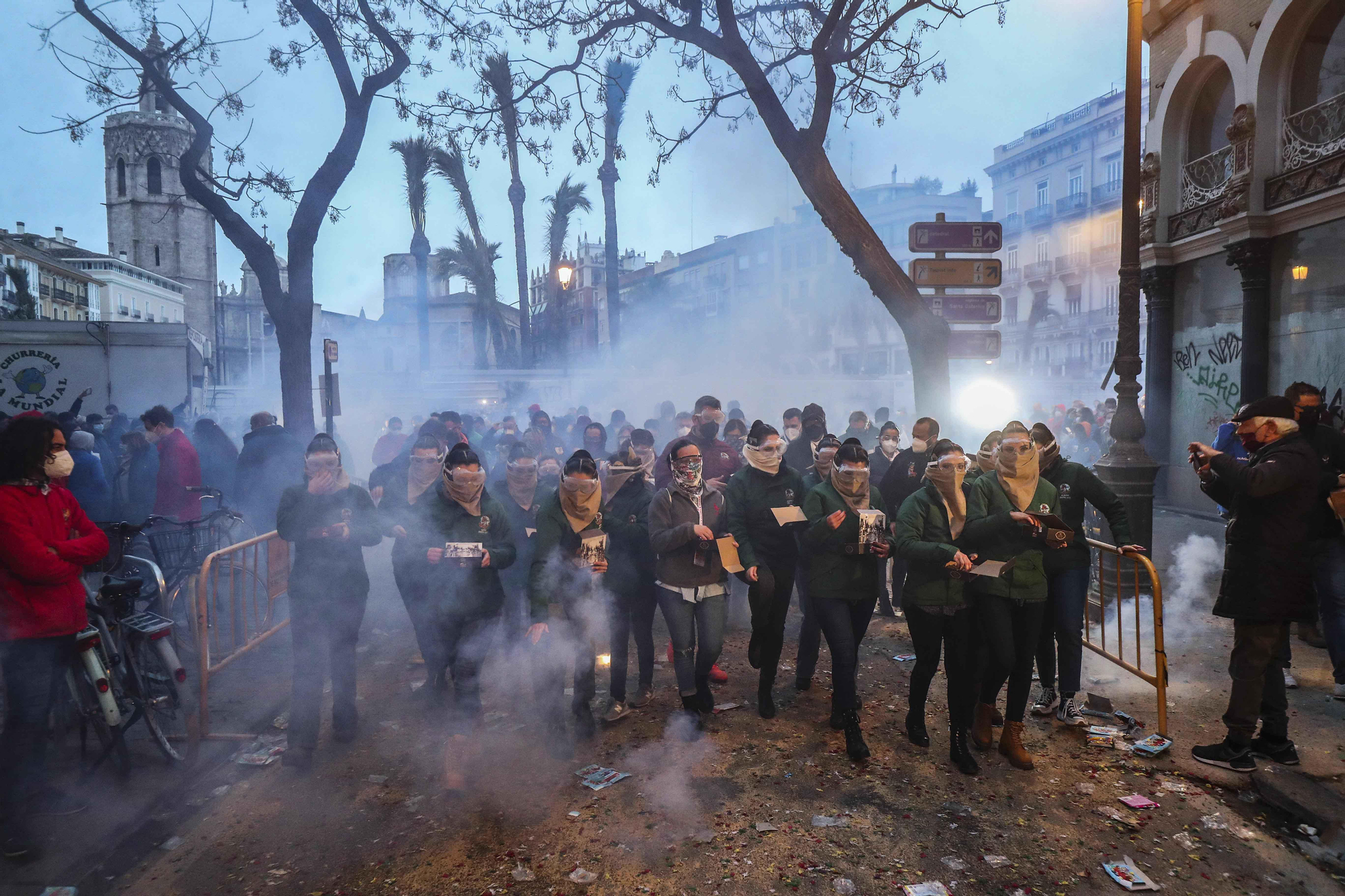 Así ha sido la "Macrodespertà" de Les Falles 2022