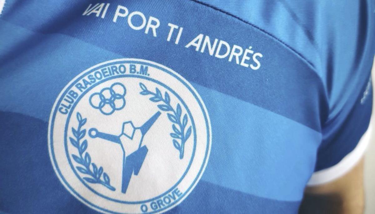 El lema «Vai por ti Andrés» lucirá sobre el escudo. | FDV