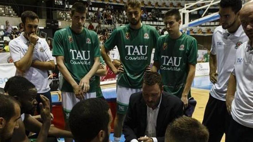 El Tau Castelló, en un partido de esta temporada