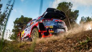 Nil Solans estuvo siempre entre los diez mejores en el RallyRACC Catalunya