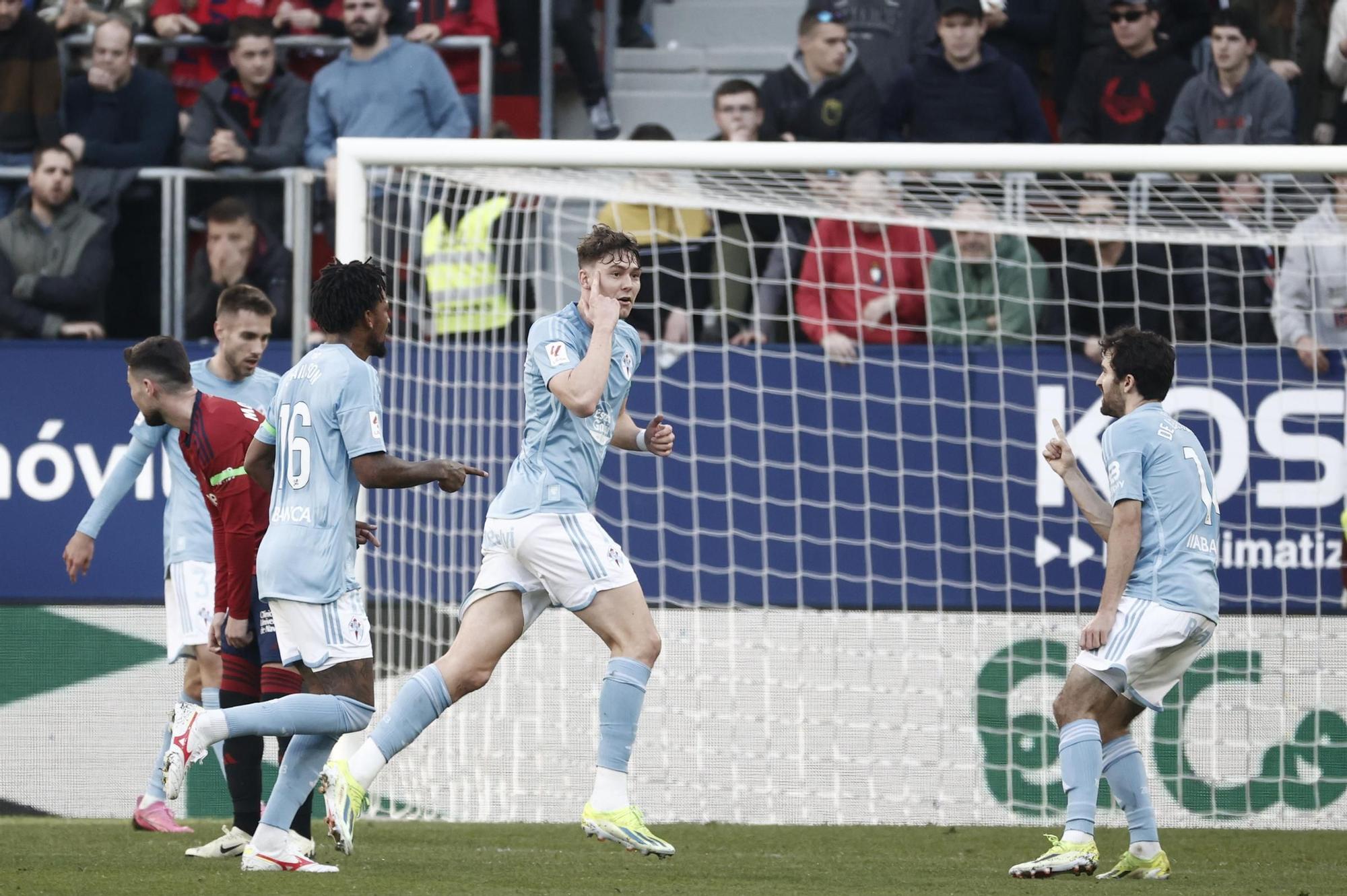 Las mejores imágenes del Osasuna-Celta