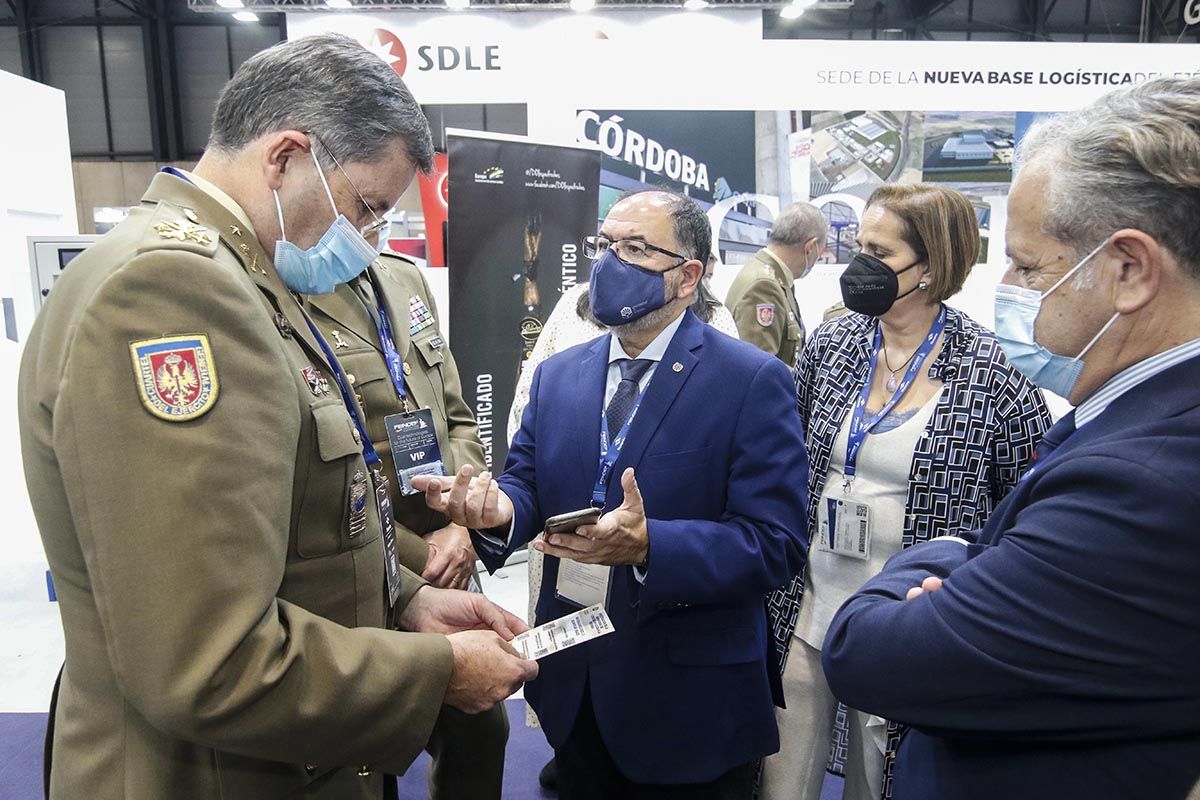 La Base Logística del Ejército de Tierra de Córdoba, en Feindef 2021