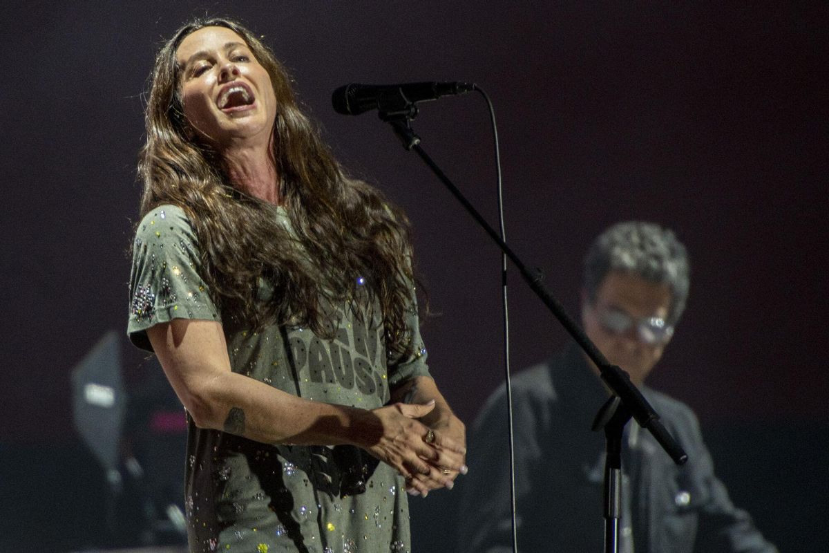 Alanis Moriseette en el Cruïlla.