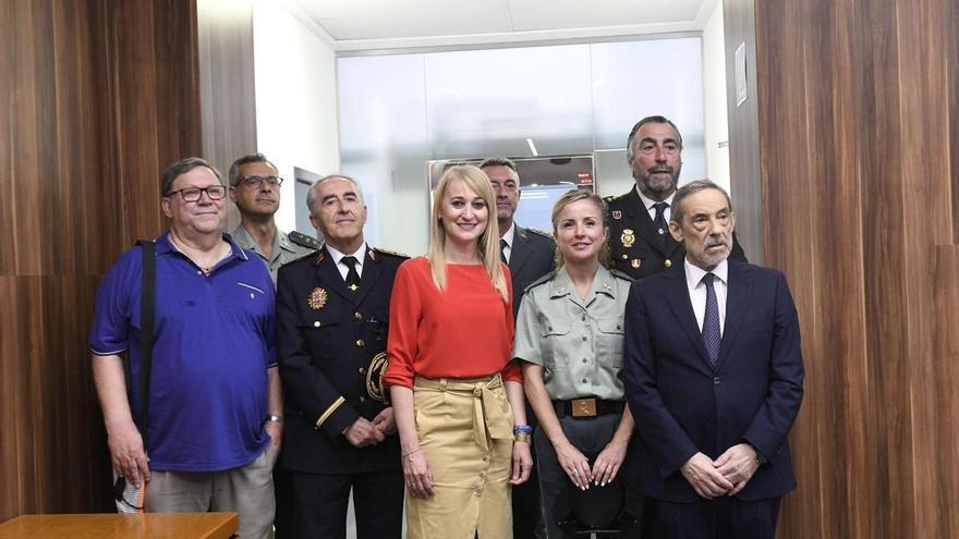 La Delegación del Gobierno rinde honores a la entrega sin límites en la Región