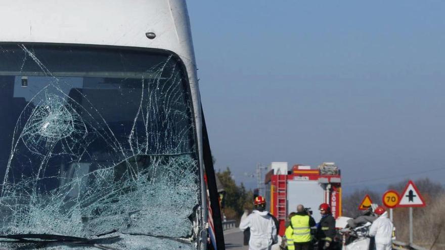 Accidente de tráfico.