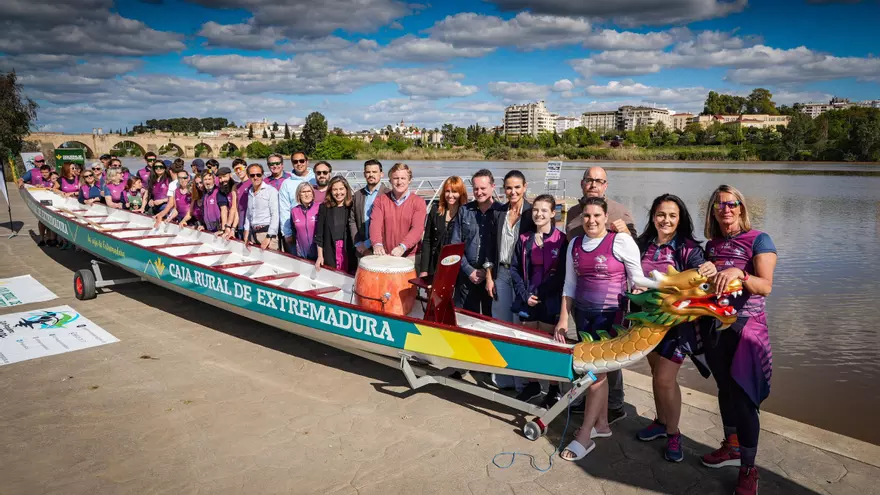 Un barco que rema hacia la inclusión y la salud en Badajoz