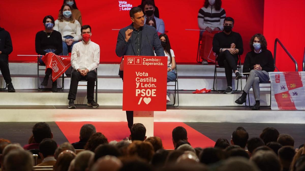 GALERÍA | Las imágenes del acto del PSOE en Zamora con Pedro Sánchez, Luis Tudanca, Ana Sánchez y Antidio Fagúndez