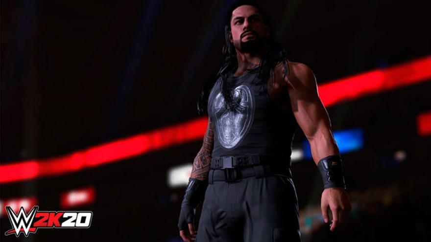 Roman Reigns en &#039;WWE 2K20&#039;.