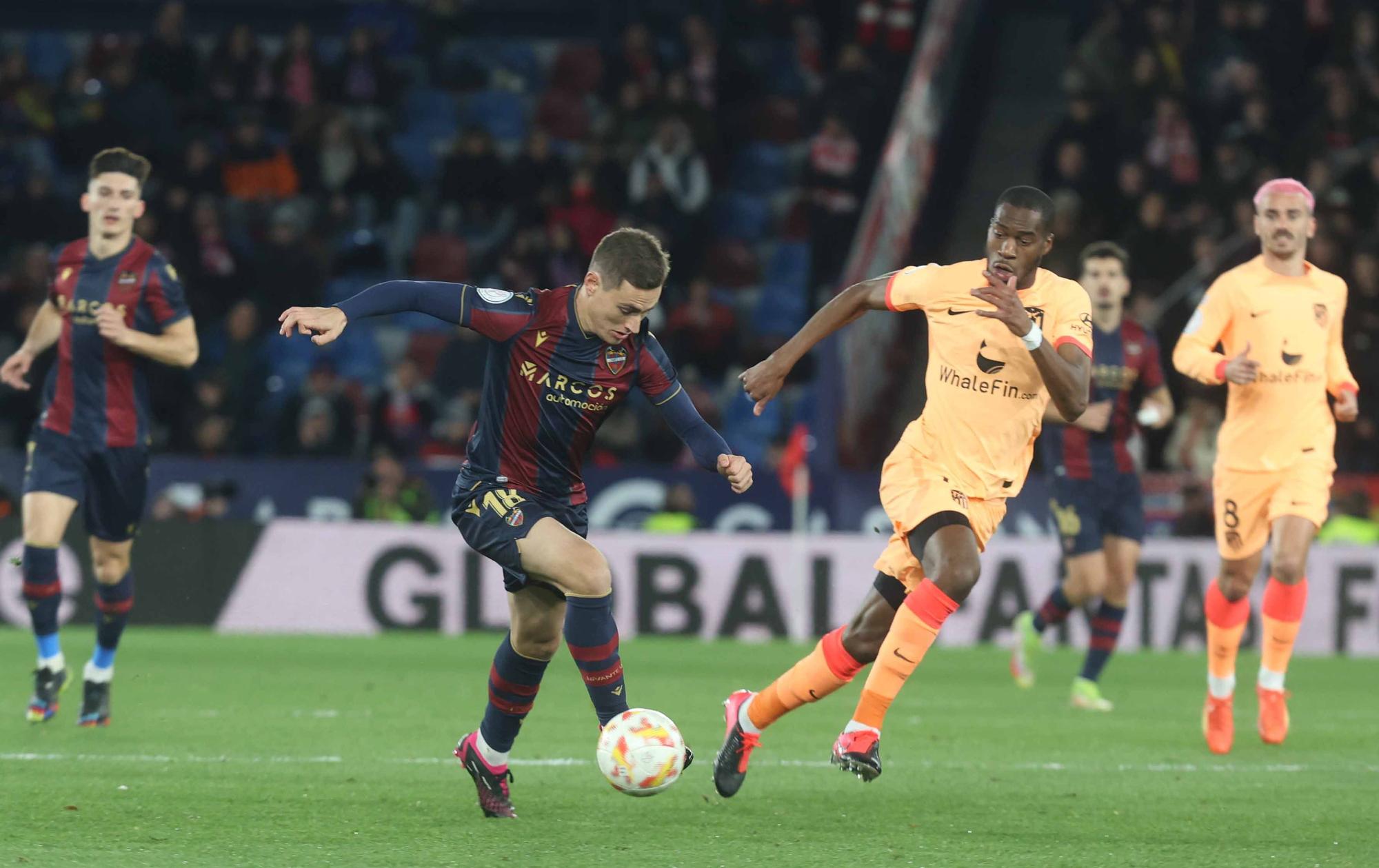 Levante UD - Atlético de Madrid de Copa del Rey