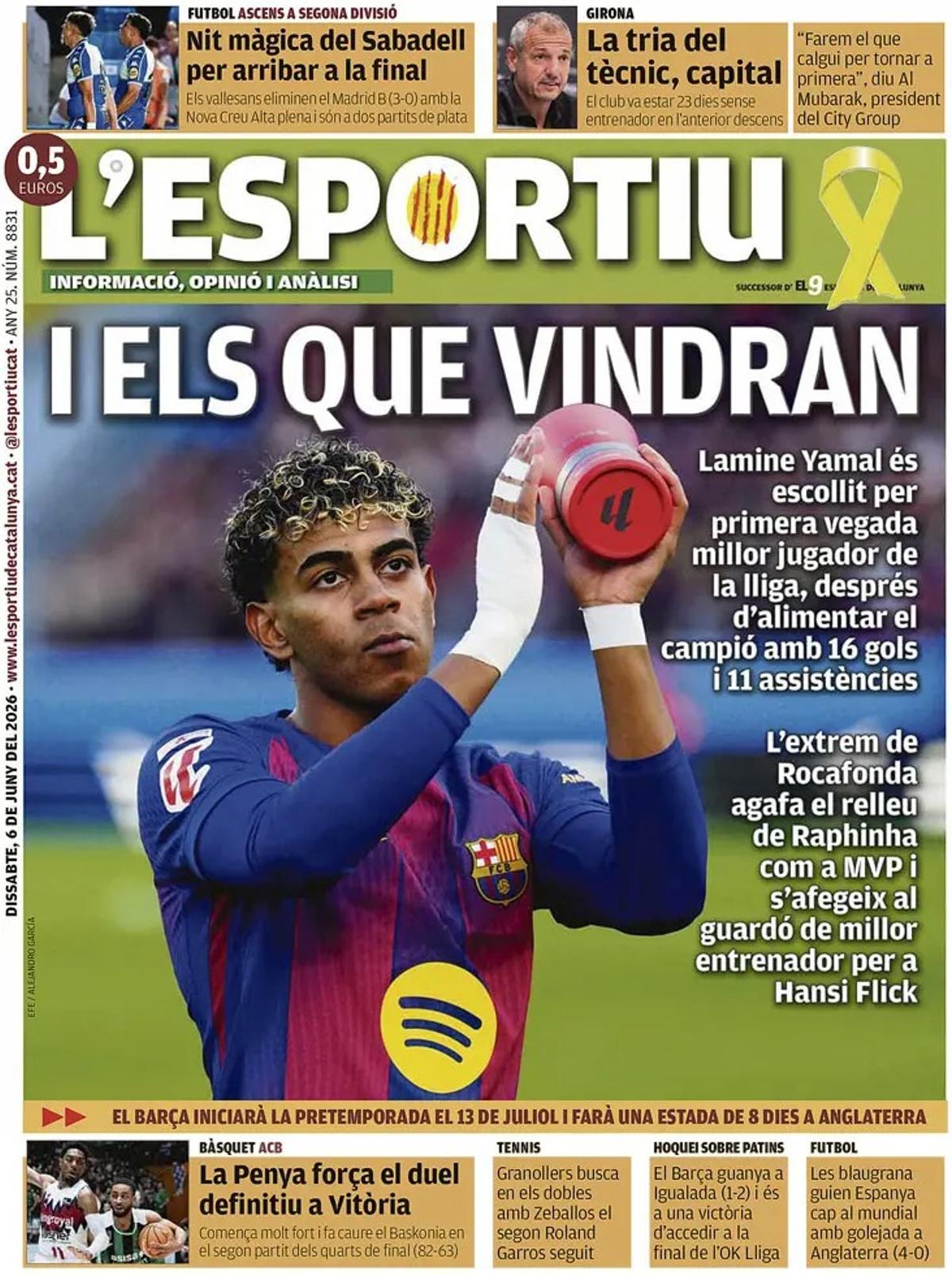 Estas son las portadas de la prensa deportiva de hoy