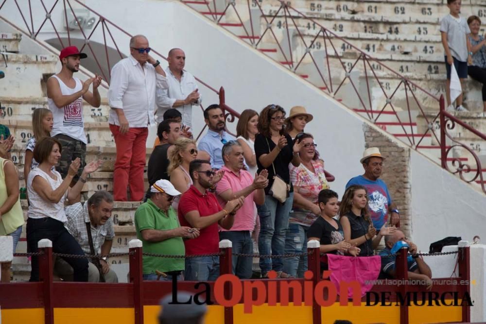 Ambiente en la Condomina durante la novillada de l