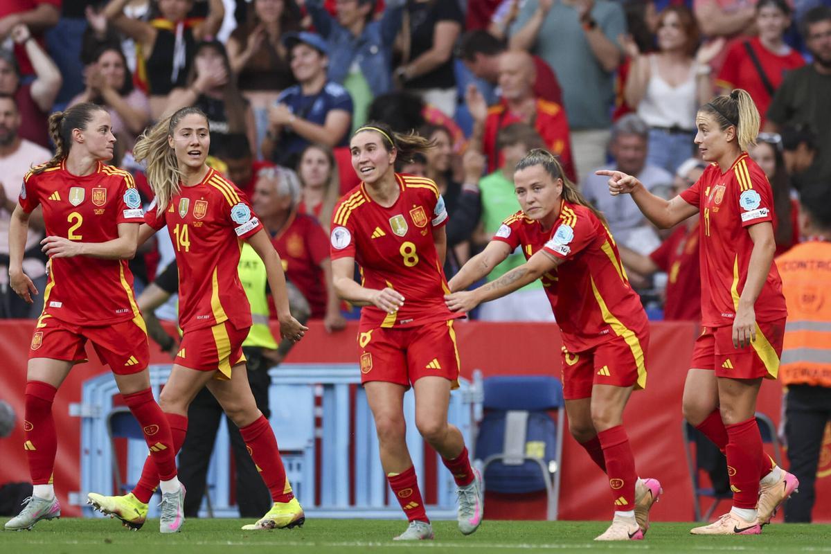 España ante Inglaterra en el último partido de la Nations League