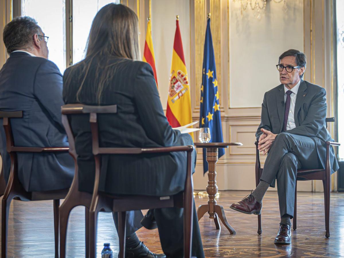 Salvador Illa, President de la Generalitat: "Jo compliré els meus compromisos, espero que ERC compleixi la seva paraula"
