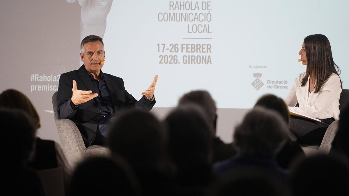 Les imatges de la xerrada de Ramon Pellicer a la setmana dels Rahola