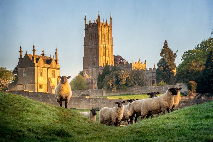 La campiña inglesa enamorará a los amantes de la naturaleza.