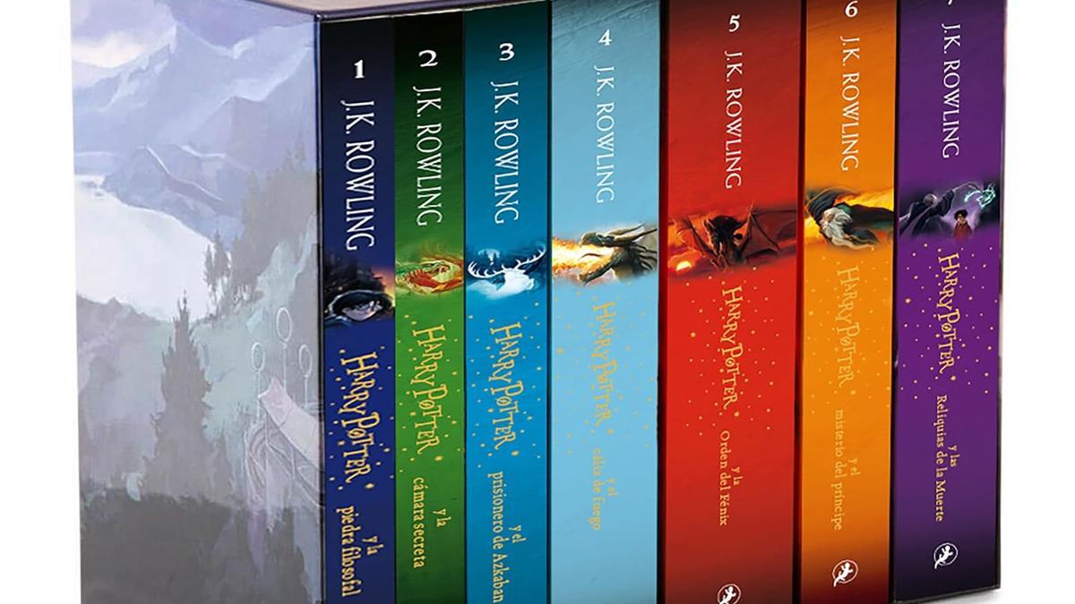 La saga completa de Harry Potter: del primer al último libro
