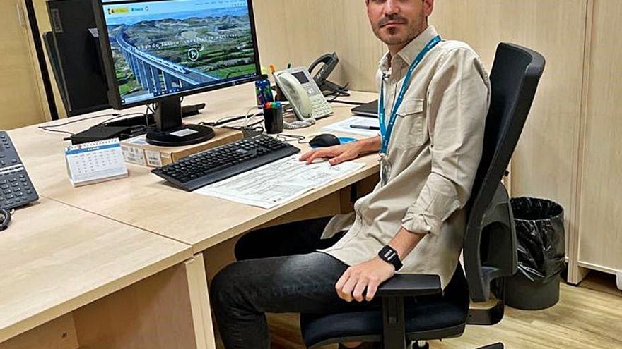Imanol López trabaja 
como ingeniero de 
estructuras en INECO. UPCT