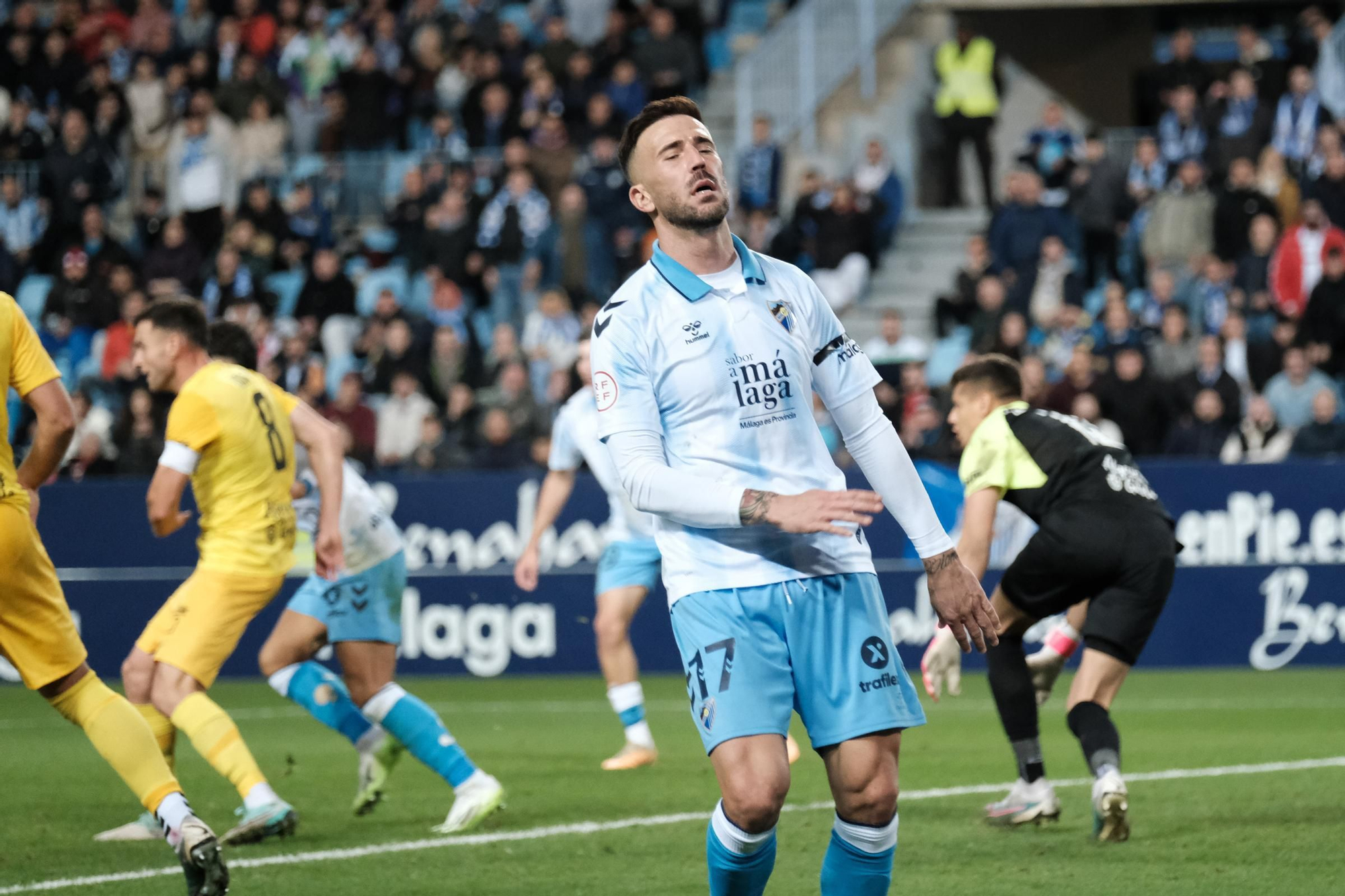 El Málaga CF - Algeciras CF, en imágenes