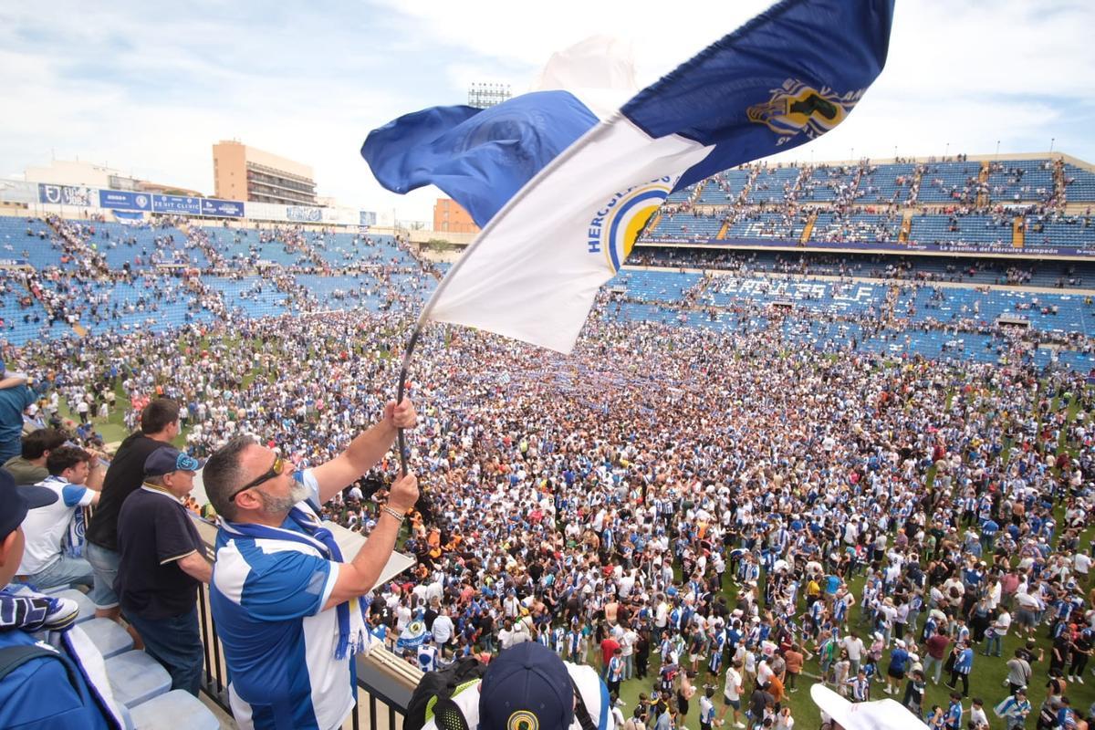 Las mejores imágenes del partido Hércules - Lleida
