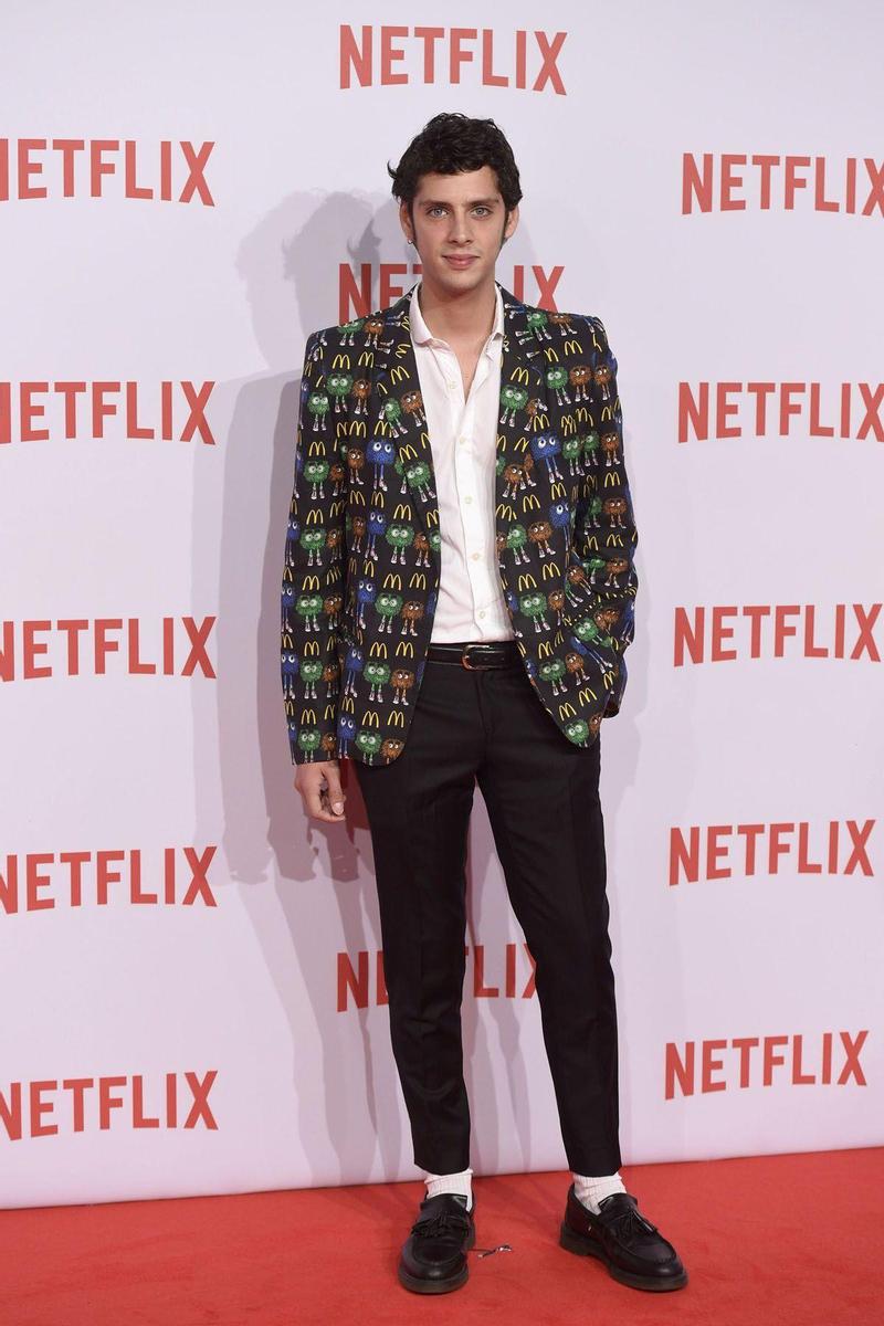 Eduardo Casanova en el estreno del canal Netflix