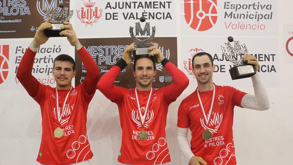 Els campions del Trofeu Mestres Giner, Nacho i Hilari