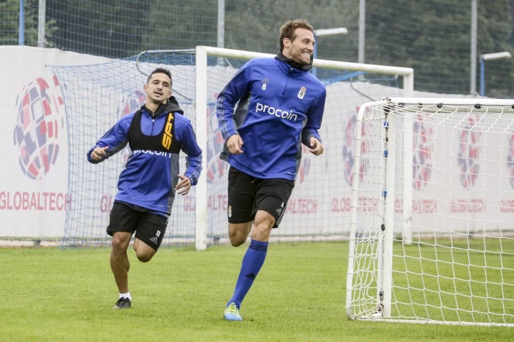 Entrenamiento del Real Oviedo