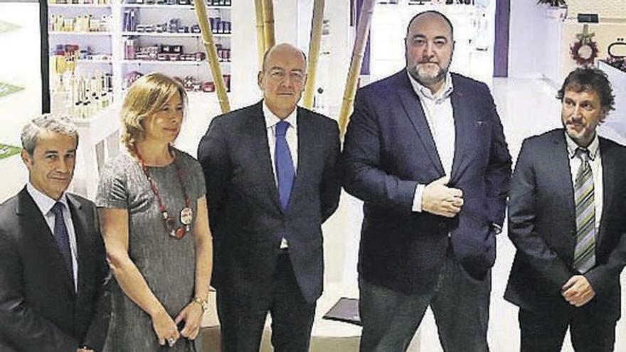 Javier Esteban, María Subrá, Ignacio Granado, Javier Pelayo y Miguel de Miguel. // FdV