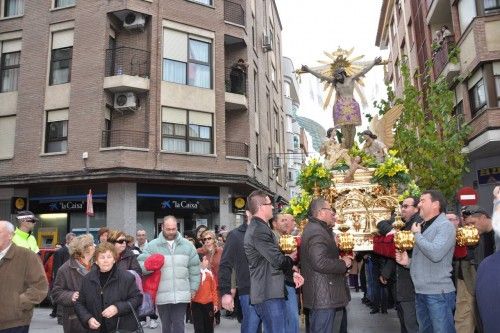 Regreso del Santo Cristo hasta su ermita desde San Jose? Obrero en Cieza