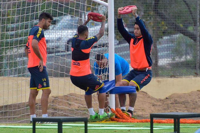 Entrenamiento de la UD en el campo de Las Burras