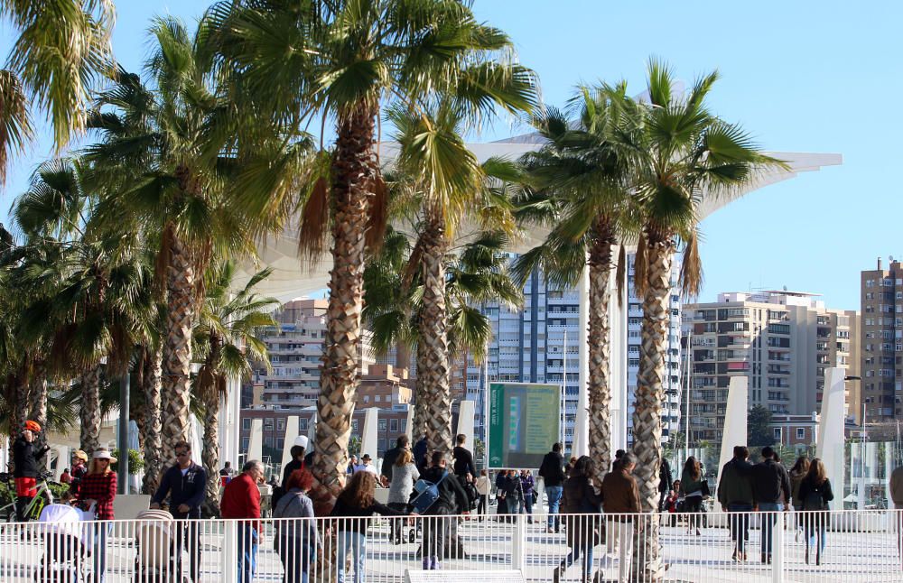 Fin de las fiestas navideñas en el Muelle Uno