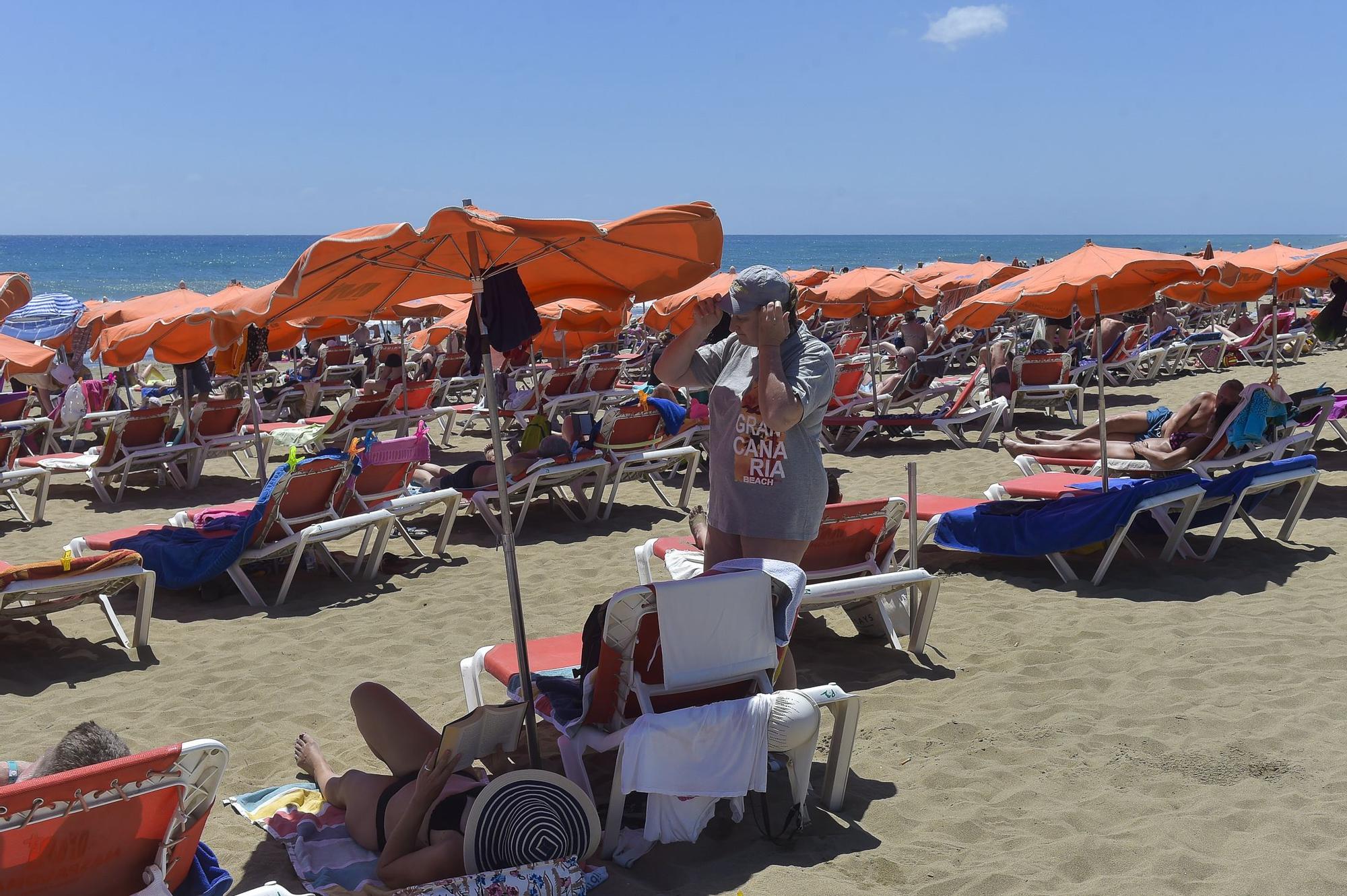 Playa del Inglés en Semana Santana