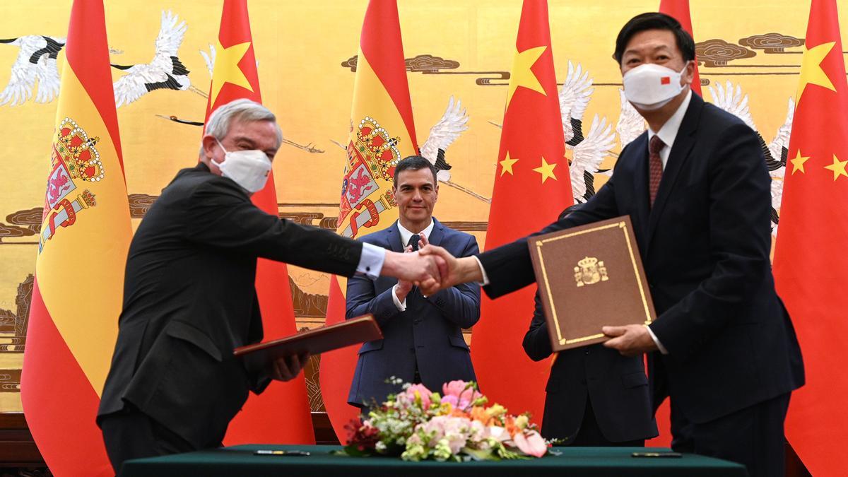 Visita oficial de Pedro Sánchez a China