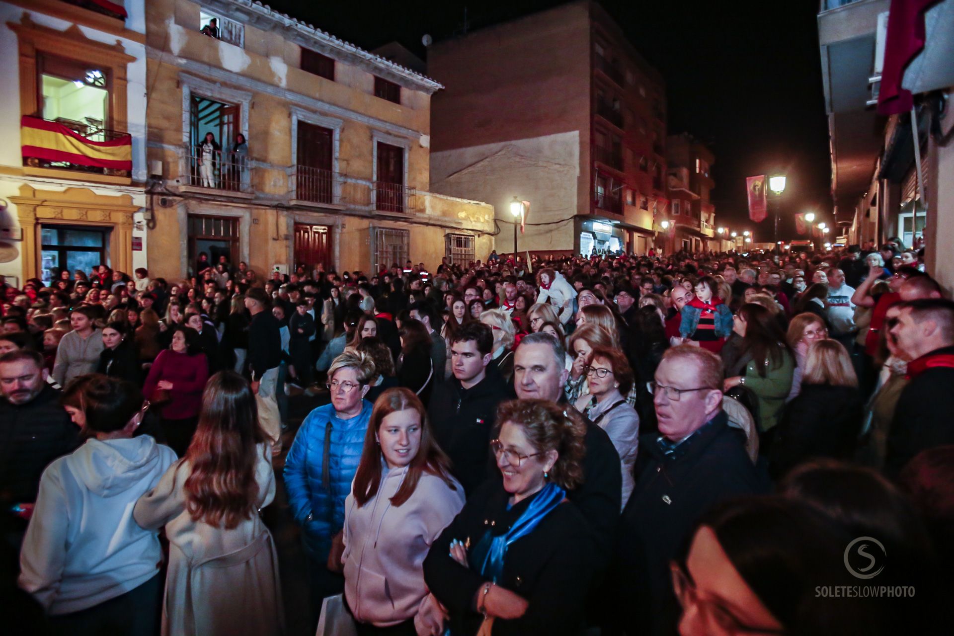 Las imágenes del encuentro del Paso Encarnado en Lorca