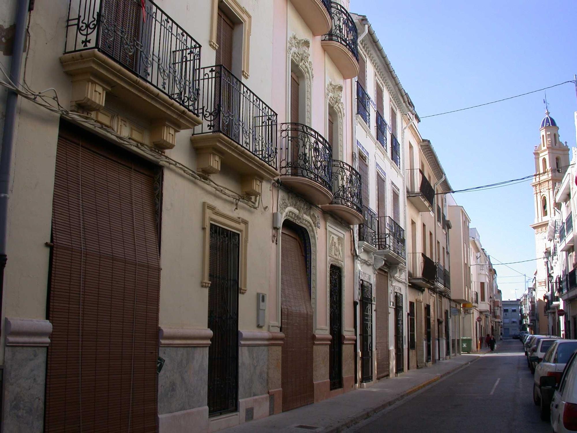 Calle Major de Rafelcofer, en una imagen de archivo.