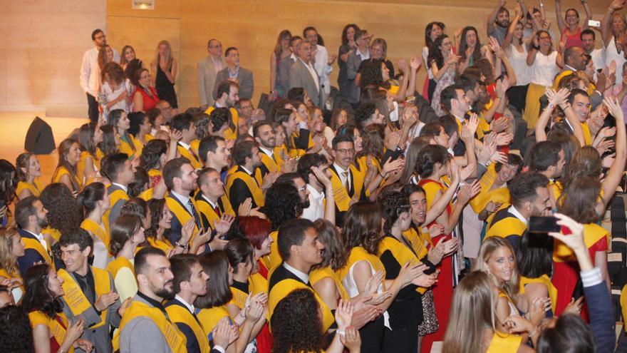 Graduació dels estudiants de medicina