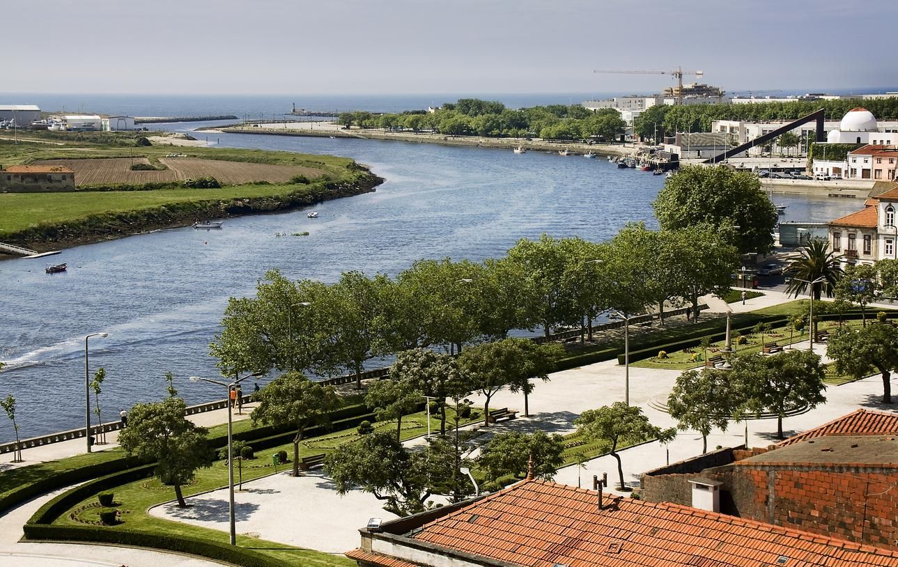 Paisaje de Vila do Conde, Portugal