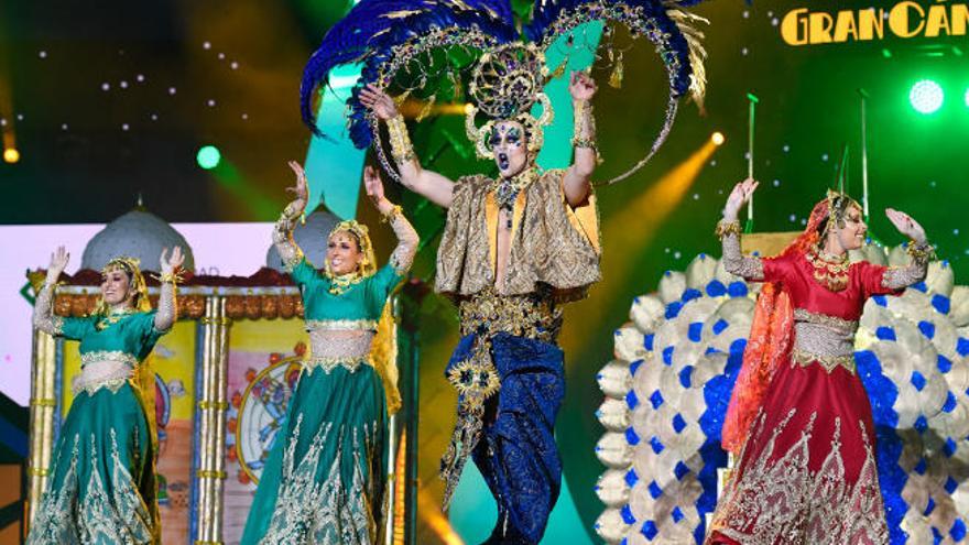 Drag Chuchi, ganador de la última edición, durante su actuación el año pasado.