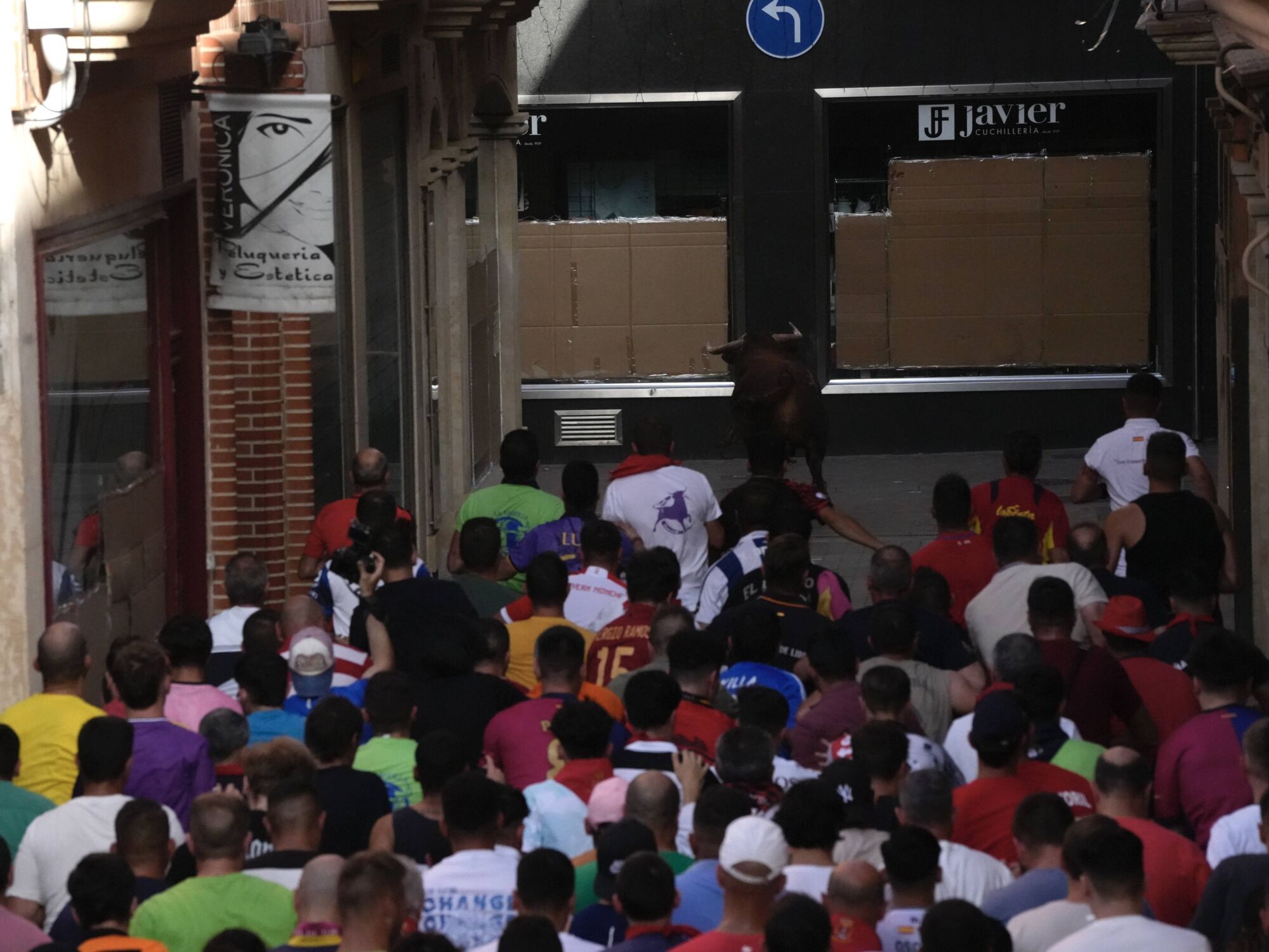 Las imágenes más impactantes del torito del alba de Benavente