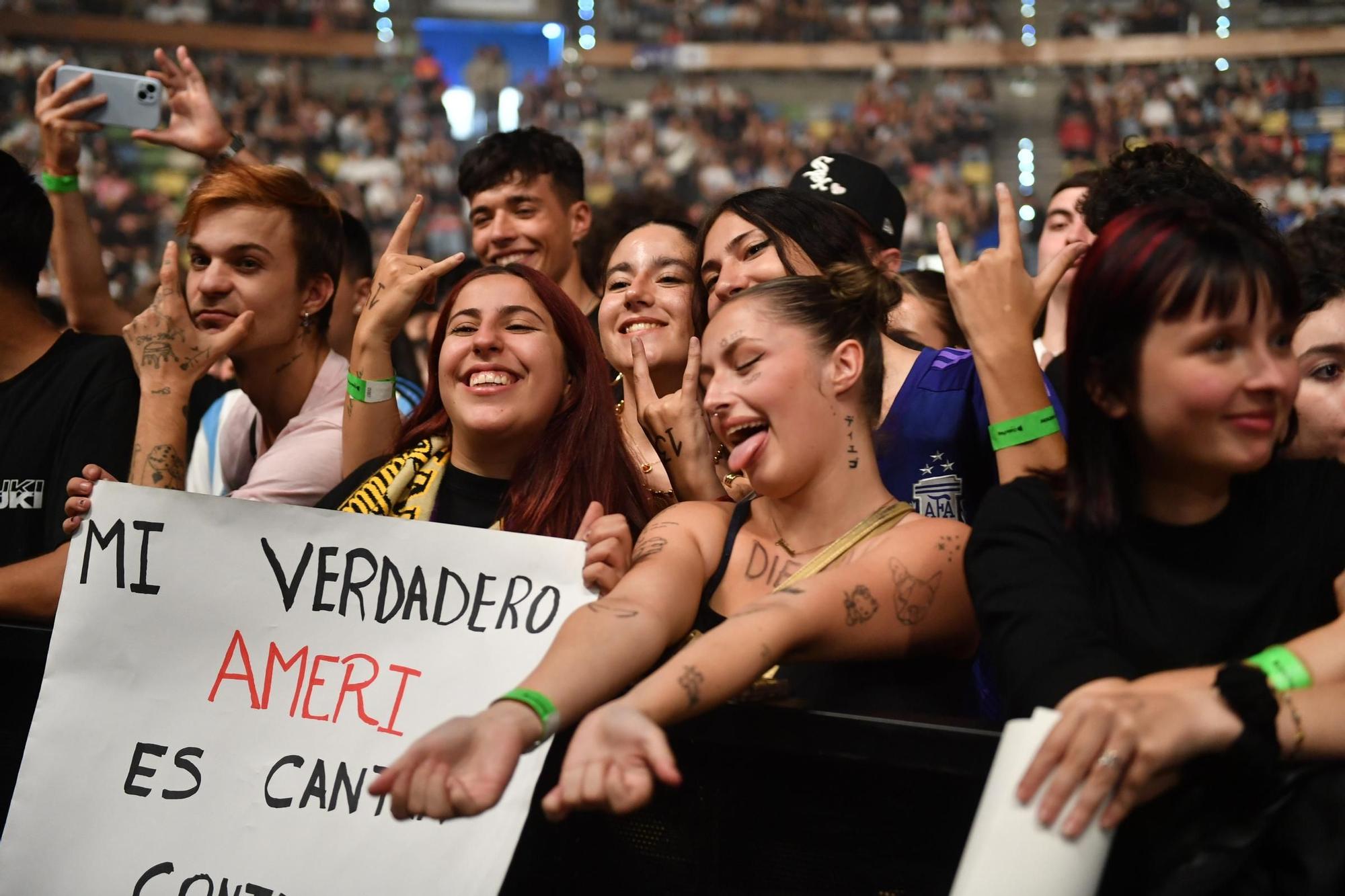 Concierto de Duki en el Coliseum de A Coruña