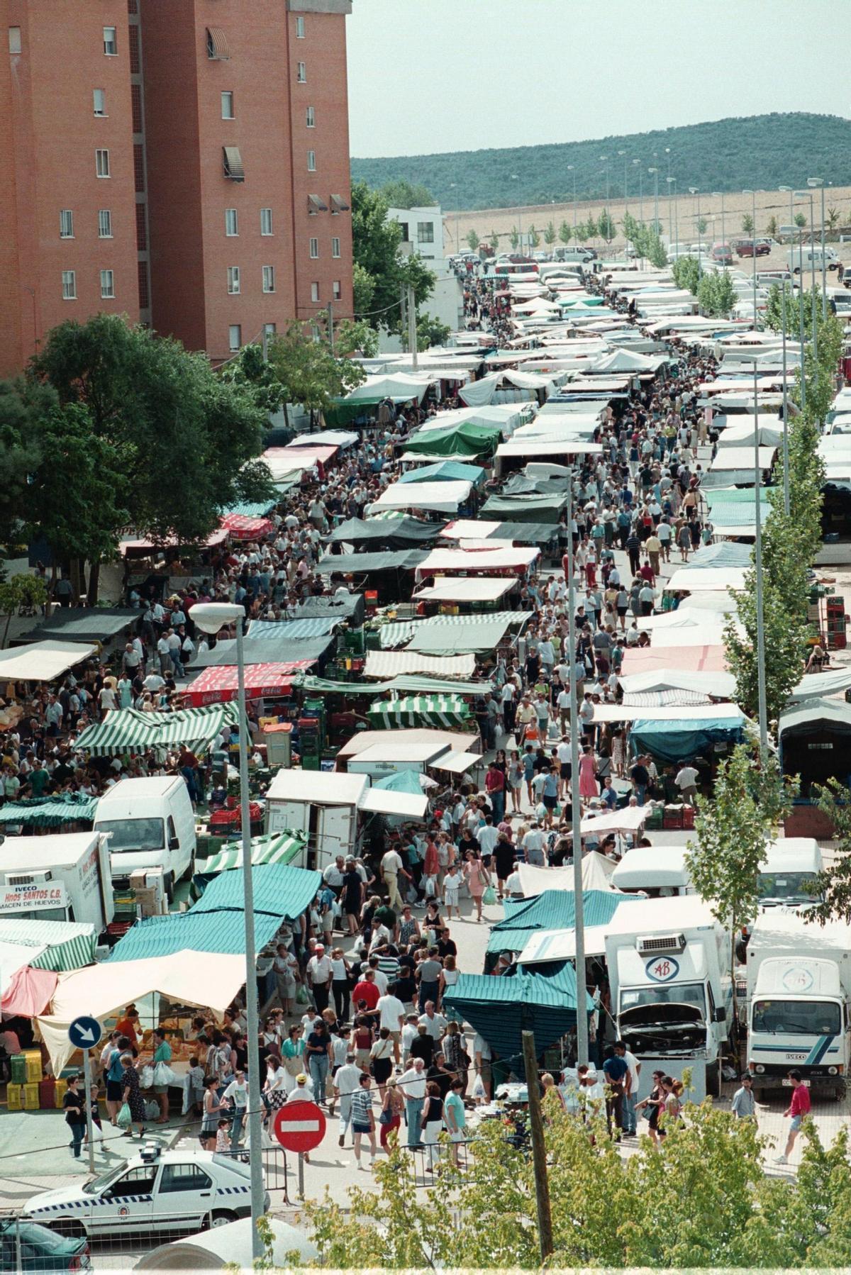 Las diferentes localizaciones del mercado franco desde 1977