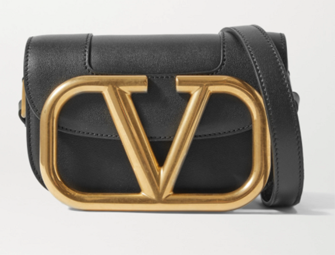 Bolso de Valentino de cuero negro