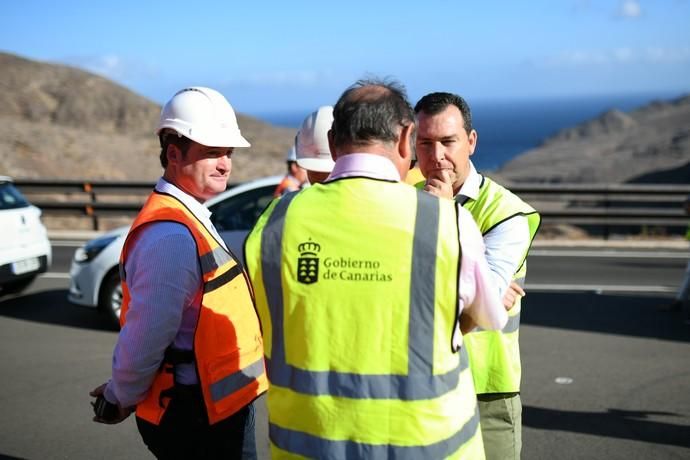 Comienzan las excavaciones de la II fase de la carretera de La Aldea