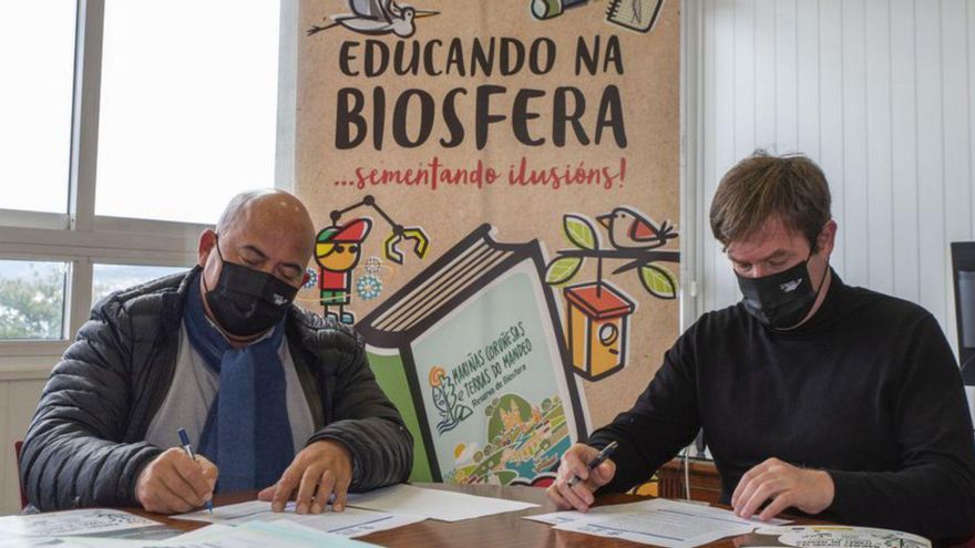 Sada y Mariñas Coruñesas renuevan el plan didáctico ‘Educando na Biosfera’