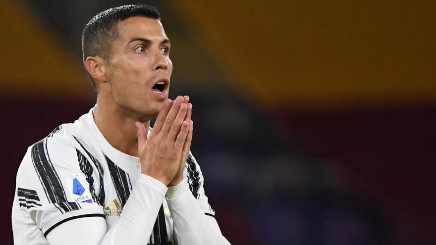 Cristiano Ronaldo en un partit amb la Juventus