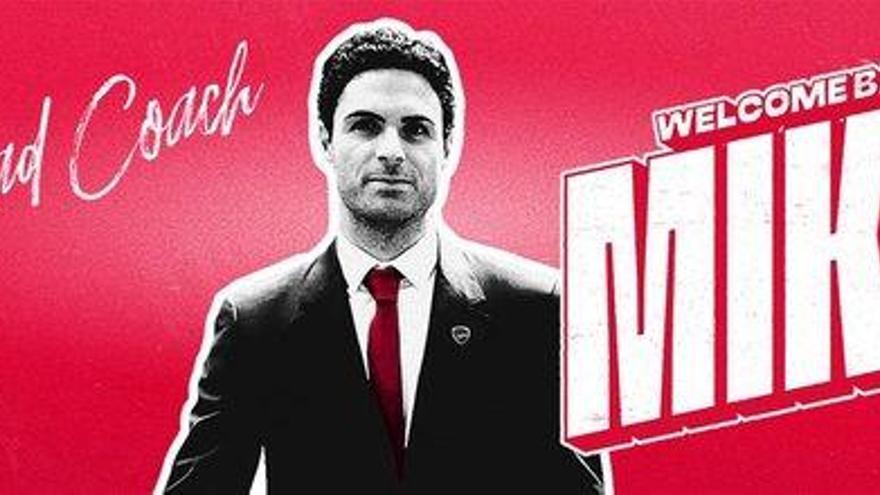 Mikel Arteta, nuevo entrenador del Arsenal