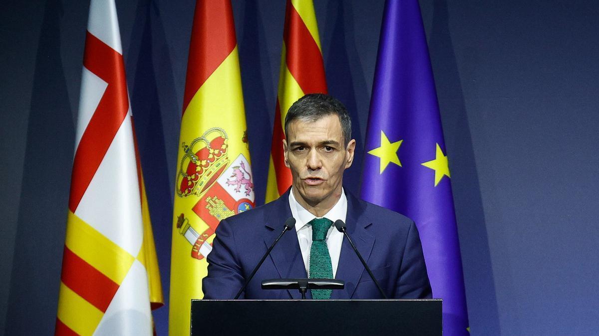 Pedro Sánchez responde a Trump: "La posición de España se resume en cuatro palabras, 'no a la guerra'"