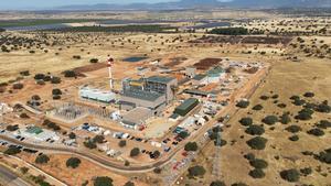 Planta de biomasa de Acciona.