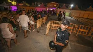 La Policía Local identifica a un menor fugado haciendo botellón en las Fiestas de Elche