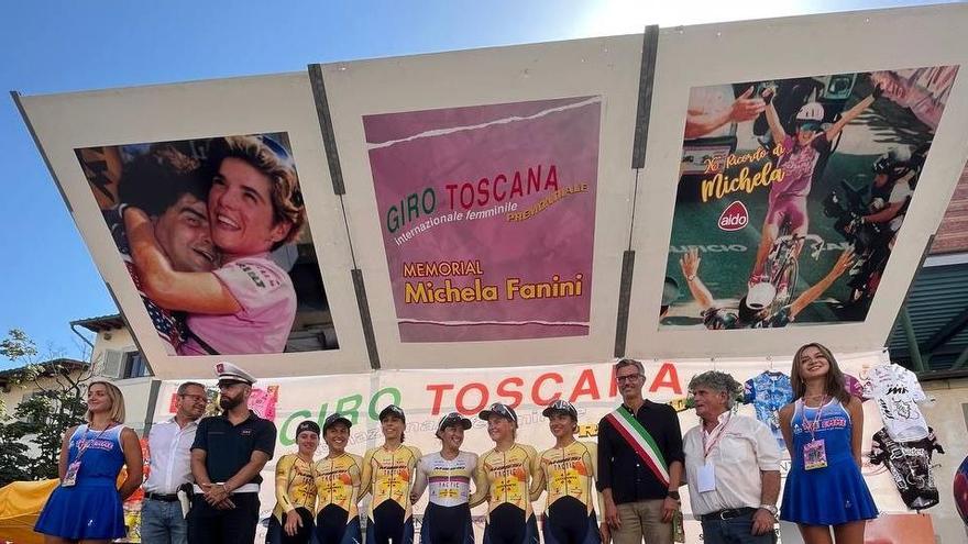 L'equip del Massi-Tactic al Giro della Toscana