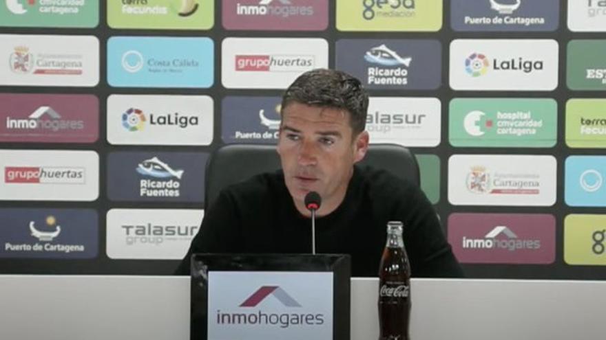 Luis Carrión, técnico del FC CartagenaD